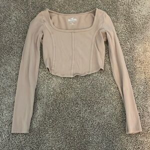 Hollister Long Sleeve Baby Tee